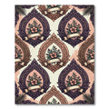 Ornate Victorian Floral Cameo Flourish Rug