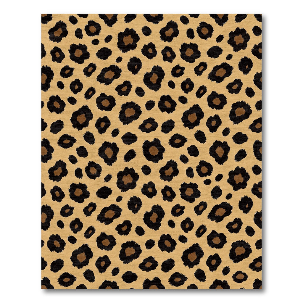 Wild Animal Spots Leopard Print Rug