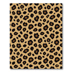 Wild Animal Spots Leopard Print Rug