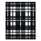 Bold Checkered Overlay Weave Rug