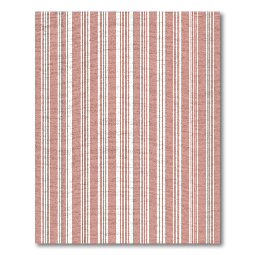 Dusty Rose Thin Stripe Rug