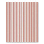 Dusty Rose Thin Stripe Rug