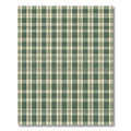 Classic Sage Green Plaid Check Rug