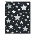 Gray Starry Night Sky Rug