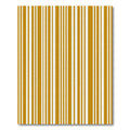 Minimalist Golden Ochre Parallel Stripe Rug