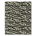 Black Chain Leopard Spots Rug
