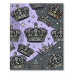 Royal Silver Crown Celestial Night Rug