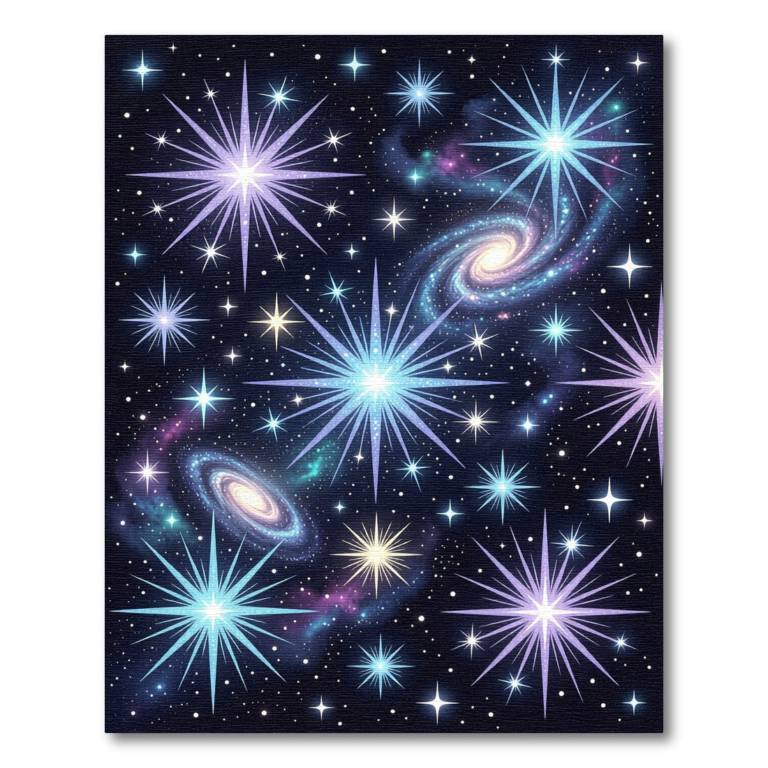 Galactic Starbursts and Swirling Cosmos Rug