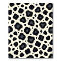 Modern Minimalist Monochrome Leopard Spot Rug
