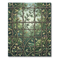 Verdant Botanical Trellis Climbing Vine Rug