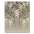 Cream Wisteria Vine Cascade Rug