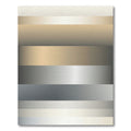 Subtle Gradient Striped Neutral Tones Rug