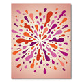 Vibrant Splatter Burst Color Explosion Rug