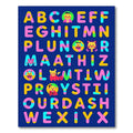 Alphabet Animals Comic Fun Rug
