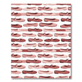 Ballet Flats Rows Pink Silhouette Rug