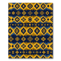 Gold Midnight Tribal Diamond Rug