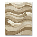 Abstract Sand Dune Wavy Line Rug