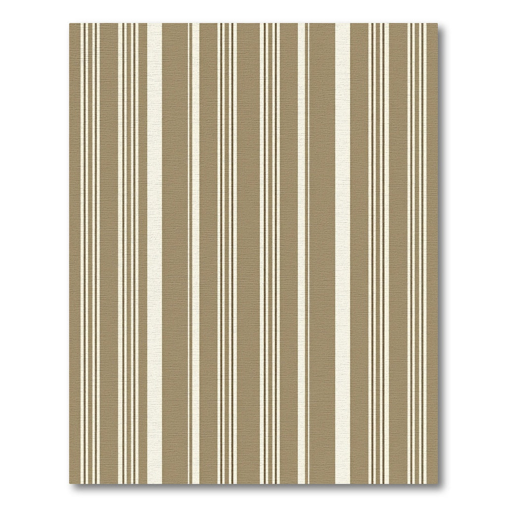 Warm Beige Narrow Stripe Rug