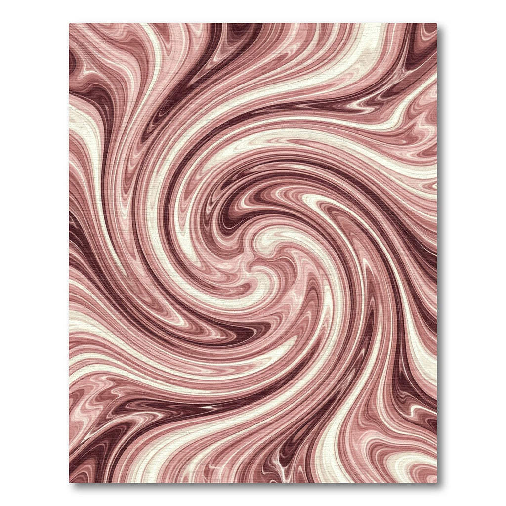 Rose Swirl Marble Composition Rug