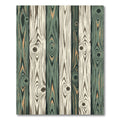 Rustic Sage and Cream Wood Grain Rug