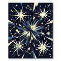 Cosmic Exploding Stars Constellation Rug