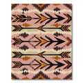 Earth Tones Tribal Arrow Composition Rug