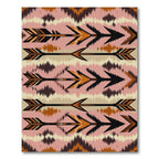 Earth Tones Tribal Arrow Composition Rug