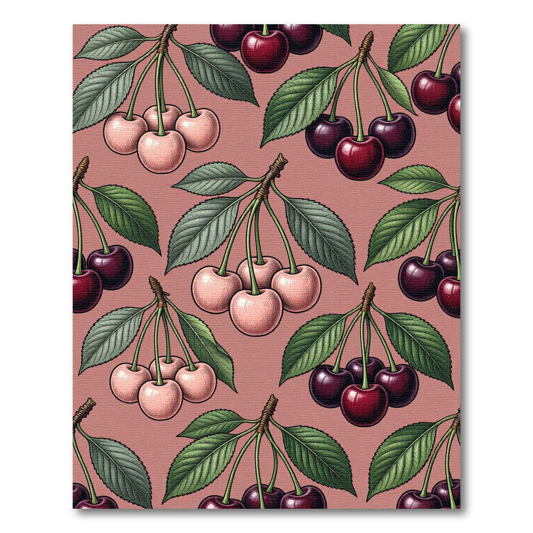 Vibrant Cherry Blossom Sprig Rug