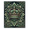 Emerald Crown Regal Acanthus Scroll Rug