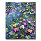 Impressionist Water Lily Pond Rug