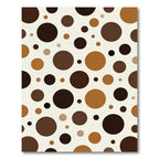Earthy Tones Scattered Circles Rug