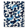 Ink Splatter Brushstroke Abstract Rug