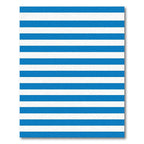 Classic Blue White Stripe Rug