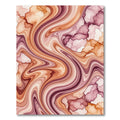 Earthy Swirls Watercolor Texture Rug