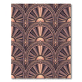 Art Deco Sunburst Fan Arches Rug