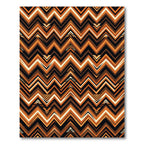Geometric Zigzag Earth Tones Abstract Rug