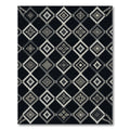 Black Diamond Geo Chain Links Rug