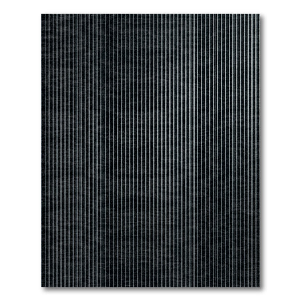 Modern Gray Vertical Stripe Rug