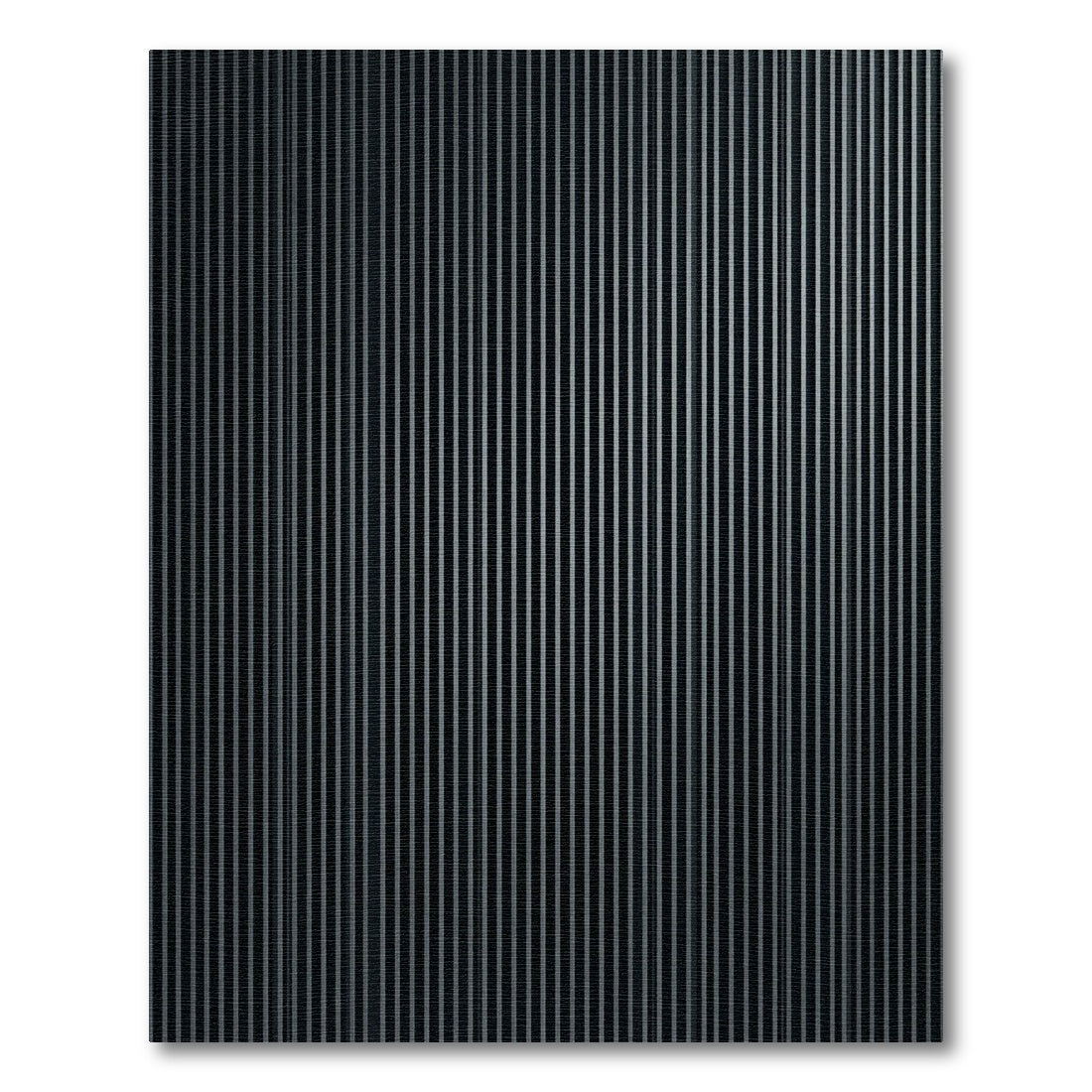 Modern Gray Vertical Stripe Rug