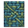 Woven Grass And Sky Texture Rug