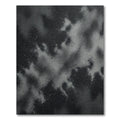 Monochromatic Speckled Cloud Formation Rug