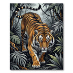 Majestic Tiger Jungle Bold Stripes Rug