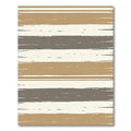 Brushstroke Abstract Horizontal Bands Rug