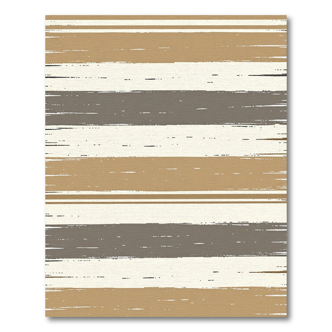 Brushstroke Abstract Horizontal Bands Rug