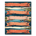 Coastal Harbor Layered Ribbon Landscape Rug