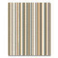 Modern Neutral Earthy Tone Vertical Stripe Rug