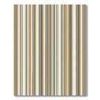 Modern Neutral Earthy Tone Vertical Stripe Rug
