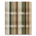 Earthy Toned Vertical Ribbed Texture Rug