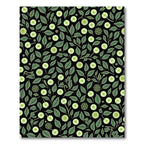 Verdant Circles Of Foliage Rug