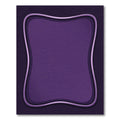 Deep Purple Organic Contour Rug